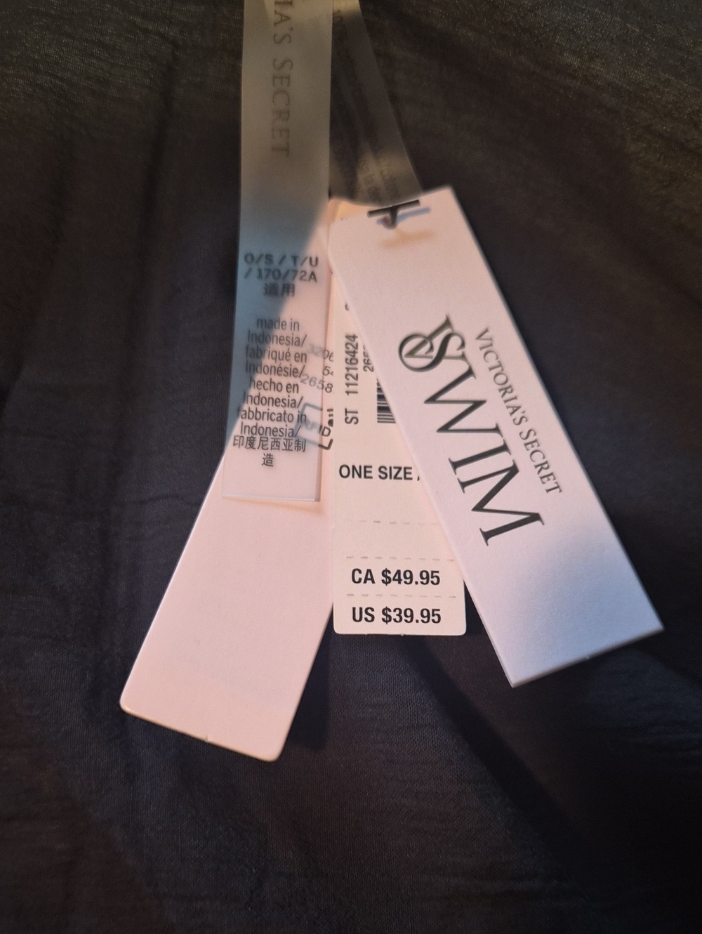 victorias secret skirt adjustable one size swim cover up